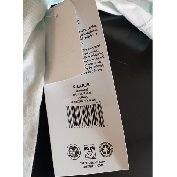 Dolls Kill Obey “Hand Of Time” Graphic Tee - Picture 6 of 7